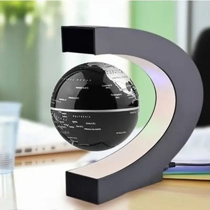 Magnetic Floating Globe Lamp with LED World Map - Enchanting Antigravity Decor and Ideal Gift for Any Occasion