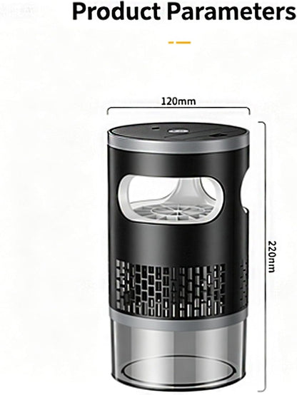Transform Your Space with the Ultra-Quiet Bionic UV Mosquito Trap - The Ultimate Indoor/Outdoor Insect Solution, Safe for Kids & Pets, Cordless & Rechargeable