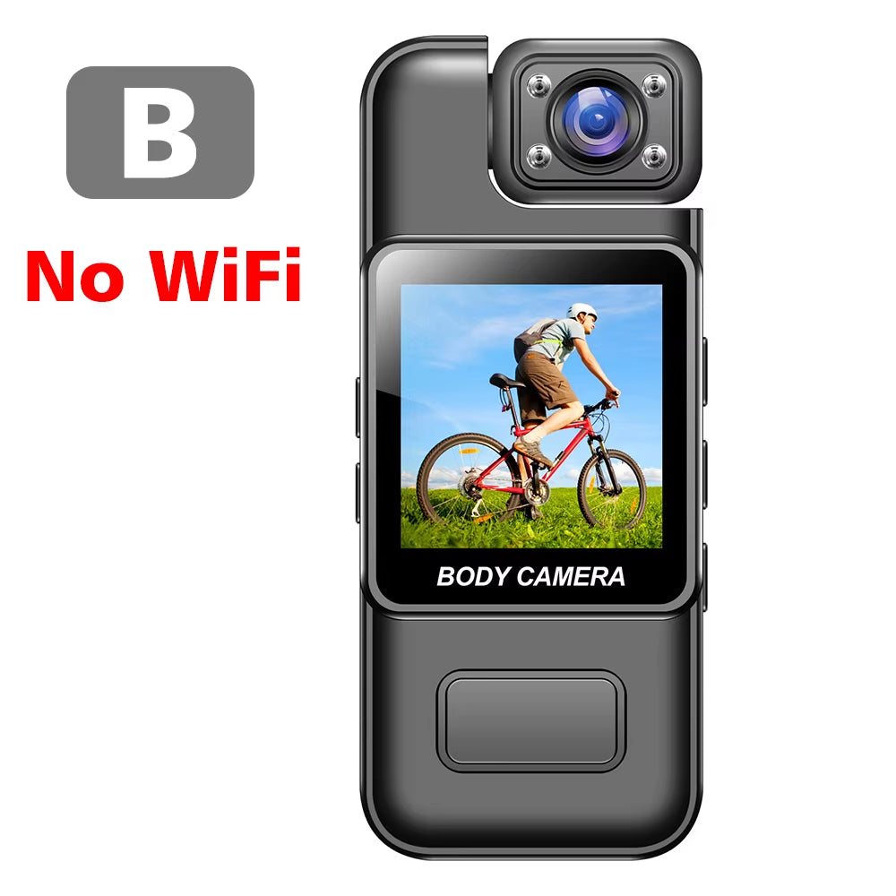 Capture Every Moment with the 4K Ultra HD WiFi Mini Camera - Your Perfect Portable Digital Video Recorder with Night Vision for Police and Outdoor Adventures