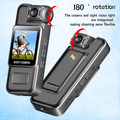 Capture Every Moment with the 4K Ultra HD WiFi Mini Camera - Your Perfect Portable Digital Video Recorder with Night Vision for Police and Outdoor Adventures